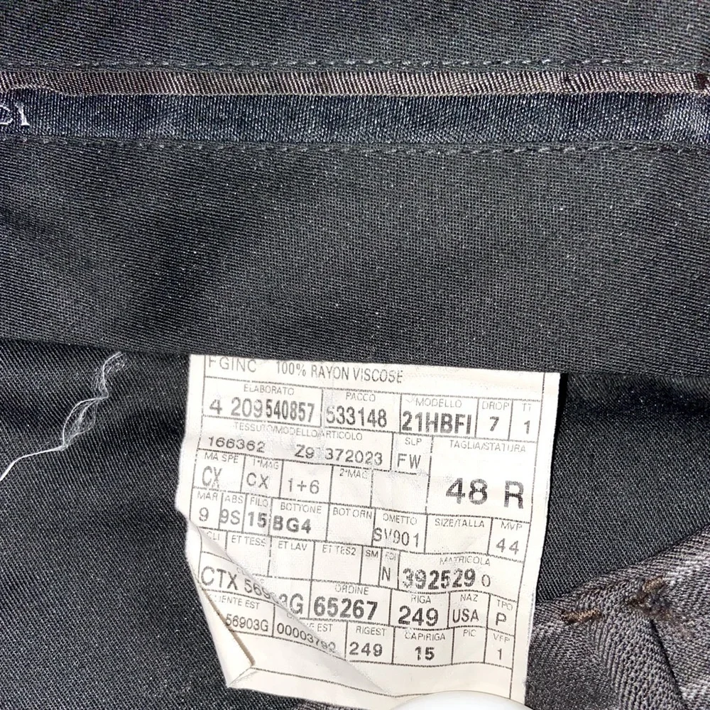Gucci Wool & Cashmere PinStriped Pants US32 - Picture 4 of 6